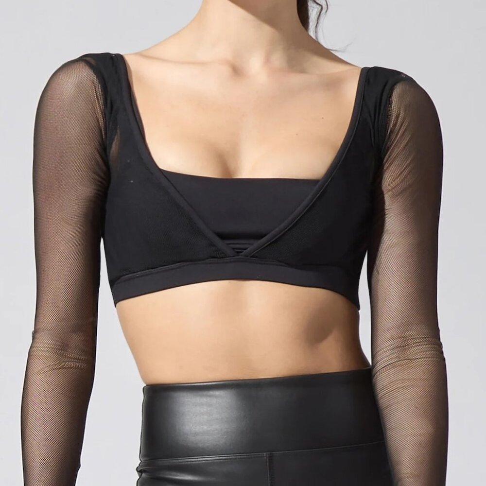 NWOT Heroine Sport Illusion Bra Top